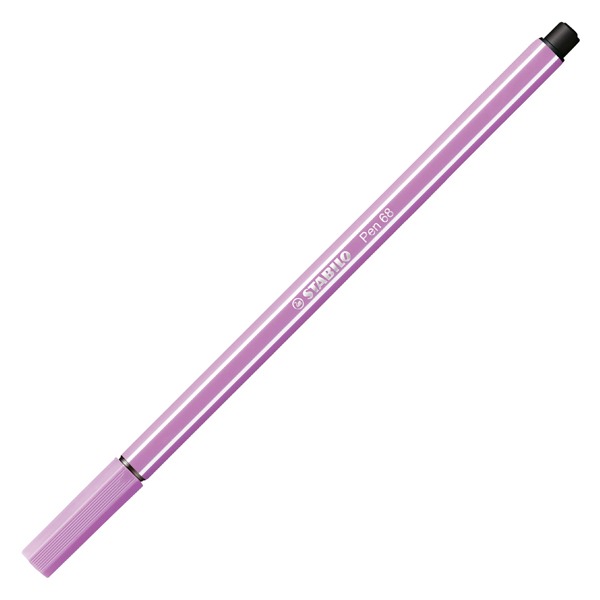ROTULADOR PEN 68 STABILO LILA CLARO