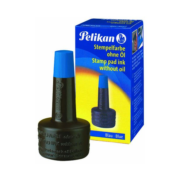 BOTELLA 30ML.TINTA SELLAR AZUL