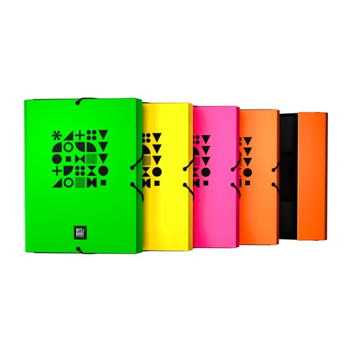 CARPETA T/FOLIO 3 SOLAP CARTON FLUOR