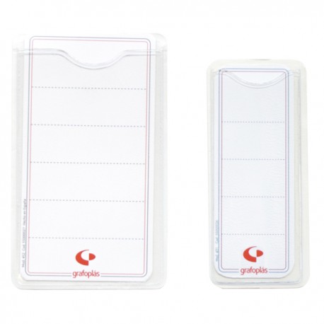 PACK DE 10 TARJETERO ADHES.93X49CM.