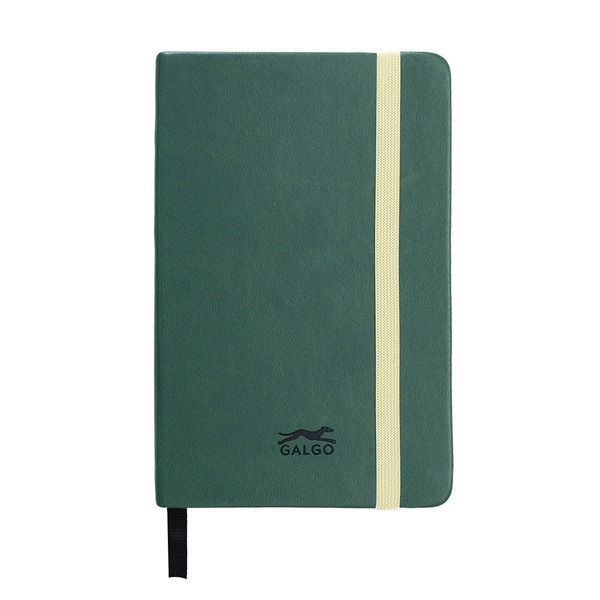CUADERNO GALGO A6 80H 100G LISO VERDE O