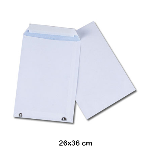 PACK. 10 SOBRES F.PROLON.26X36 BLANCO