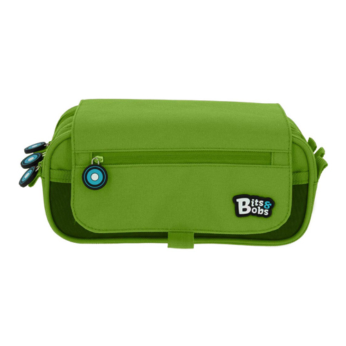 PORTATODO TRIPLE C/SOLAPA BITS VERDE