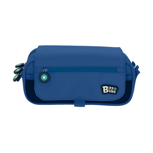 PORTATODO TRIPLE C/SOLAPA BITS AZUL FUER
