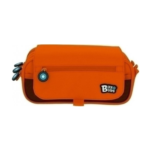 PORTATODO TRIPLE C/SOLAPA BITS NARANJA