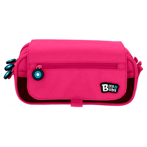 PORTATODO TRIPLE C/SOLAPA BITS FUCSIA