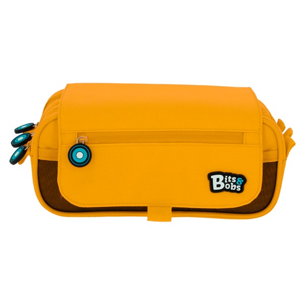 PORTATODO TRIPLE C/SOLAPA BITS AMARILLO