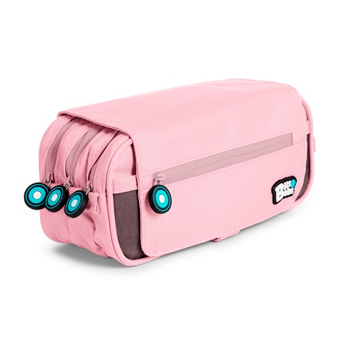 PORTATODO TRIPLE C/SOLAPA BITS ROSA SOF