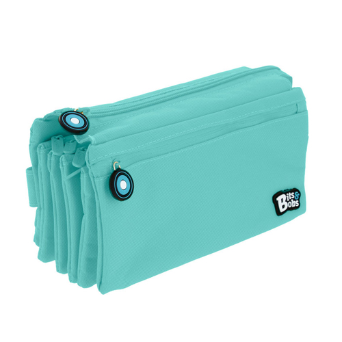 ESTUCHE CAUDRUPLE BITS&BOTS AZUL CLARO