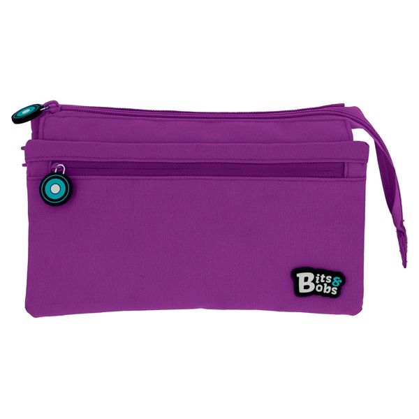 ESTUCHE CAUDRUPLE BITS&BOTS VIOLETA