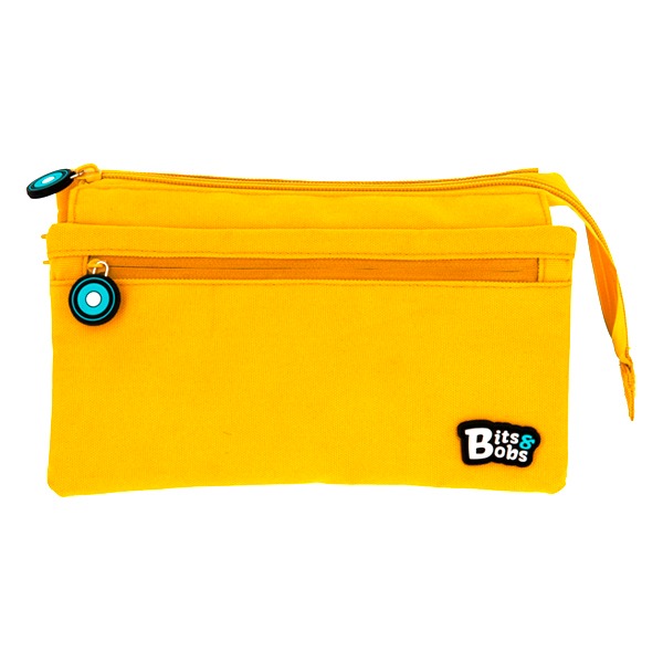 ESTUCHE CAUDRUPLE BITS&BOTS AMARILLO