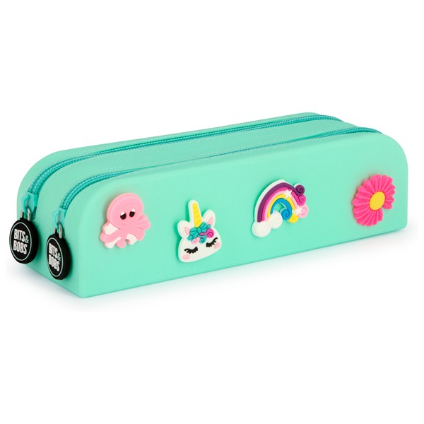 ESTUCHE DOBLE DIY SILICONA PINS MINT