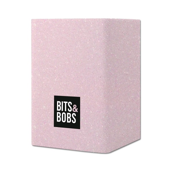 CUBILETE SILICONA BITS&BOB GLITTER ROSA