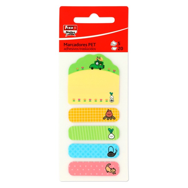 PACK 5 MARCADORES 20H DISEÑO SURTIDO