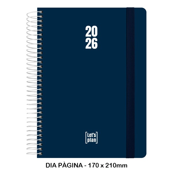 AGENDA 26 D/P PP AZUL