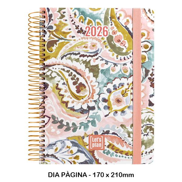 AGENDA 26 D/P 15X21 PAISLEY
