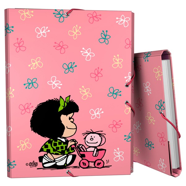 CARPETA 3 SOLAPAS FOR. MAFALDA BABY CART