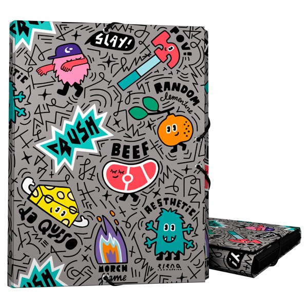 CARPETA 3 SOLAPAS FOR. EC RANDOM