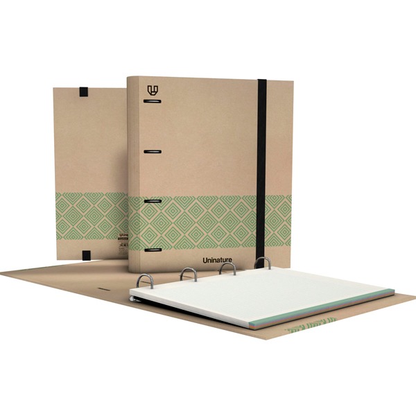 CARPEBOOK FORR.4D35 A4 UNINATURE VERDE