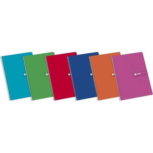LIBRETA T.A5 80H 90GR 4X4 T/PLASTICO SUR