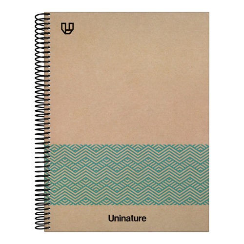 LIBRETA A4 80H 90G 4X4 UNINAT AZUL