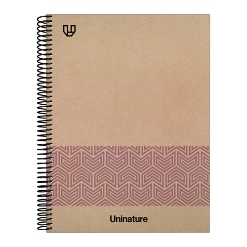 LIBRETA A4 80H 90G 4X4 UNINAT VIOLETA