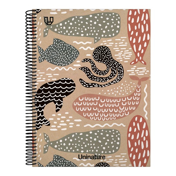 LIBRETA A4 80H 90G 4X4 UNINAT. BALLENA