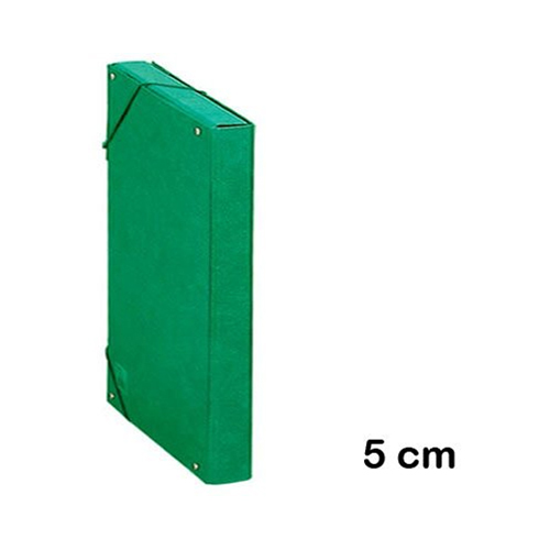 CAJA PROYECTOS EXTRA 5CM VERDE