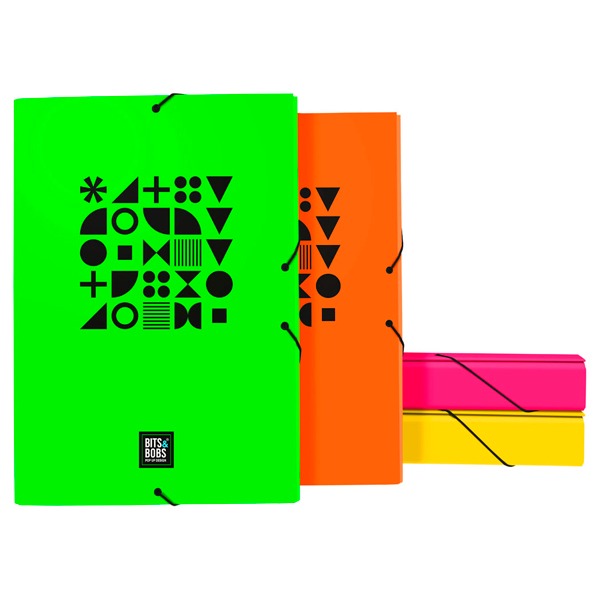 CARPETA T/FOLIO ECOPROJ 5CM FLUOR SURTI