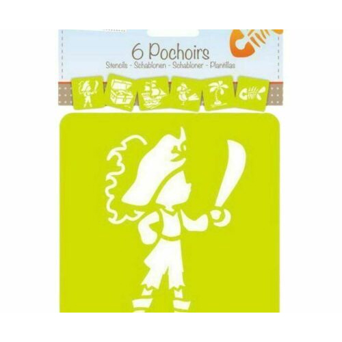 SET 6 PLANTILLAS PIRATAS 2