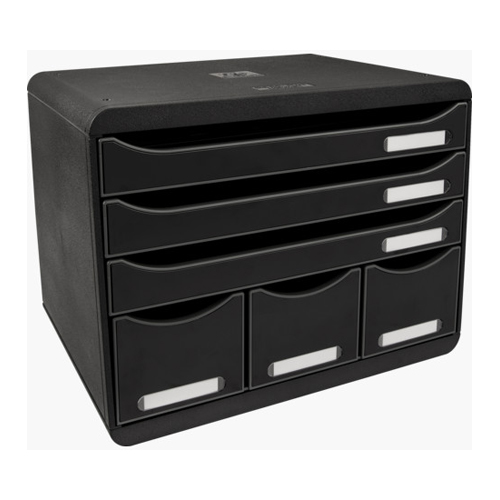 MODULO CAJONES STORE-BOX MAXI NEGRO