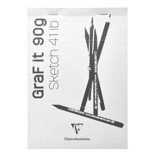 BLOC GRAFIT 7,4X105 A7 90G 80H BLANCO