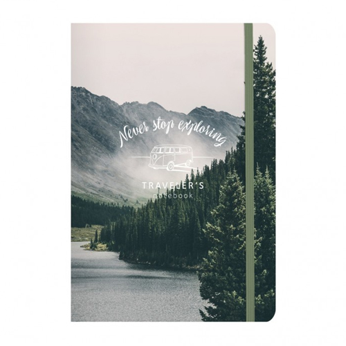 TRAVEL NOTEBK 12X17.5CM NEVER