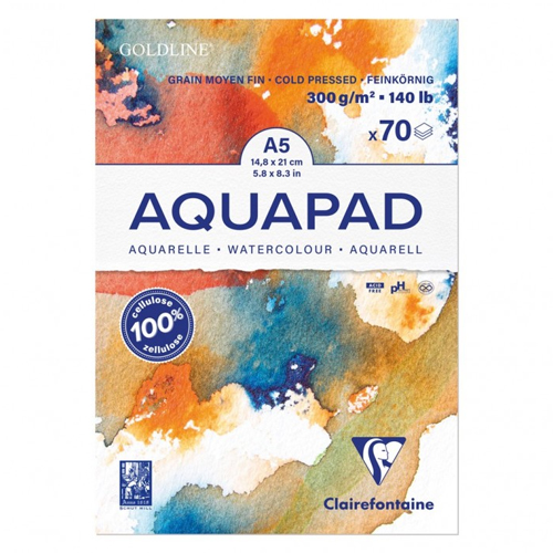 BLOC ACUARELA 300G GRANO M/F 50H A4