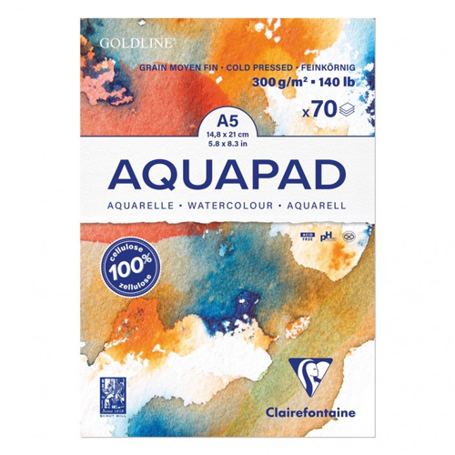 BLOC ACUARELA 300G GRANO M/F 30H A3