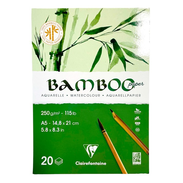 BLOC A5 20H BAMBU 250GR