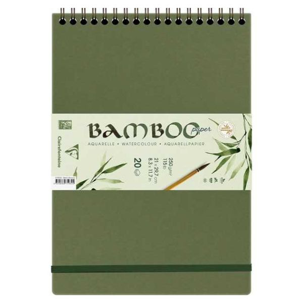 BLOC 21X16CM BAMBU 20H PAISAJE
