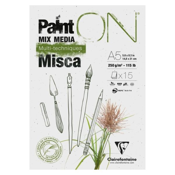 BLOC PAINTON MISCA A5 15H 250G