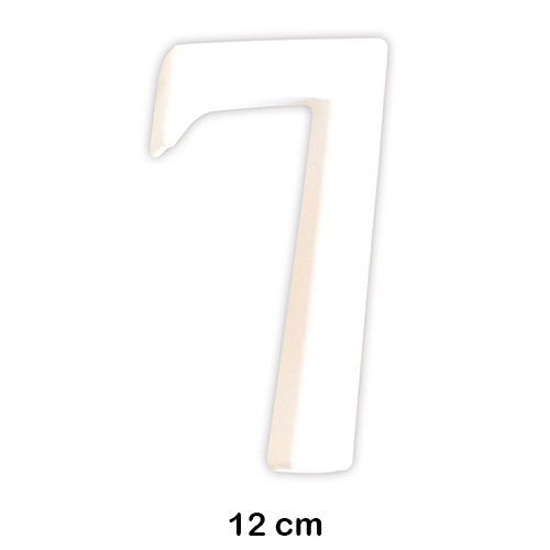 NUMERO '7' 12CM. DECOPATCH