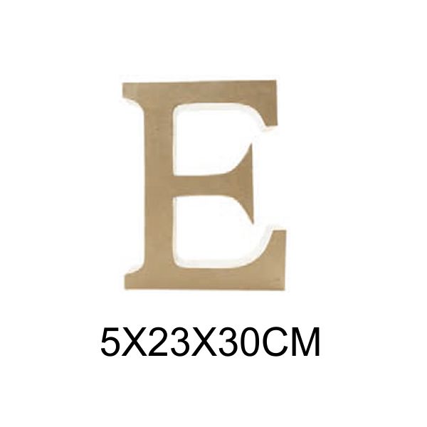 LETRA 'E' MAYUSCULA FANTASIA DECOPATCH