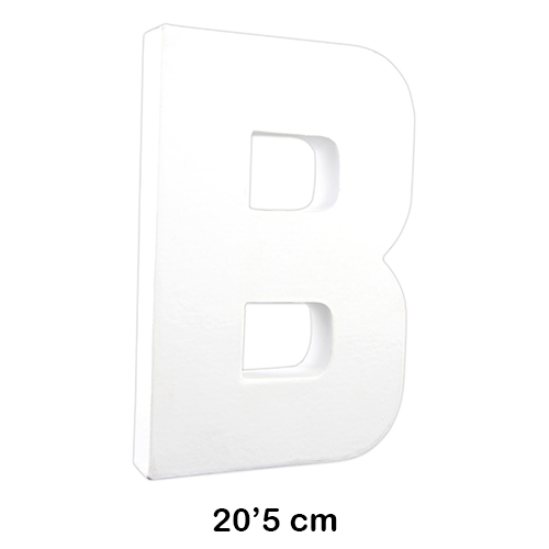 LETRA 'B' 20.5CM DECOPATCH