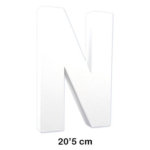 LETRA 'N' 20.5CM DECOPATCH