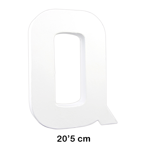 LETRA 'Q' 20.5CM DECOPATCH
