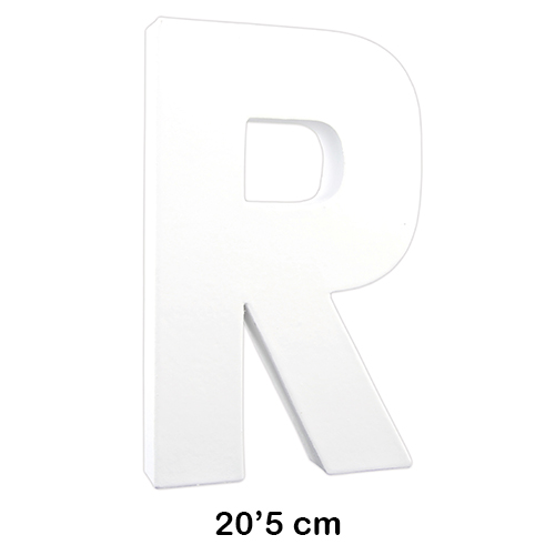 LETRA 'R' 20.5CM DECOPATCH