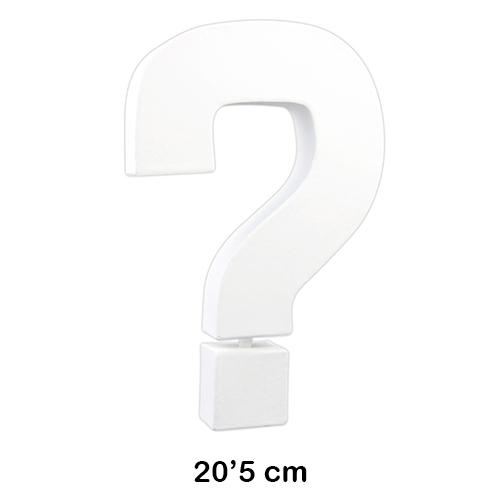 SIGNO '?' 20.5CM DECOPATCH