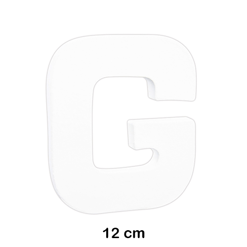 LETRA 'G' 12CM DECOPATCH
