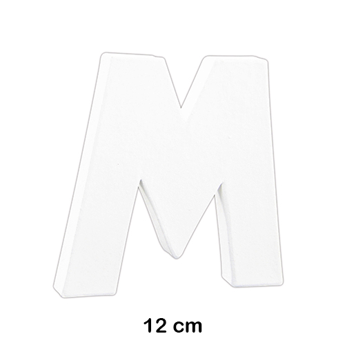LETRA 'M' 12CM DECOPATCH