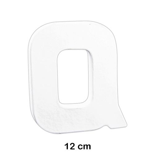 LETRA 'Q' 12CM DECOPATCH