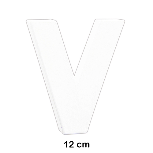 LETRA 'V' 12CM DECOPATCH