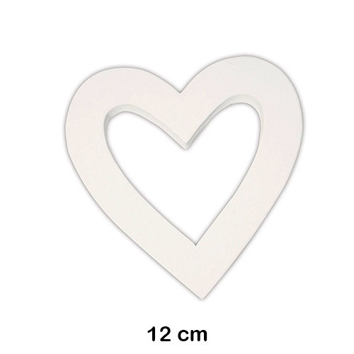 CORAZON BLANCO SIMETRICO COLGAR DECOPAT